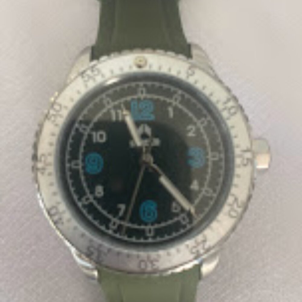 Shield Men's watch, olive / black